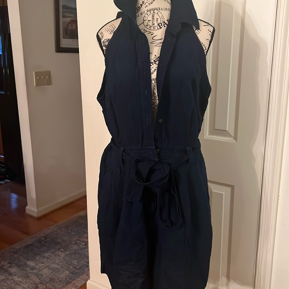 Banana Republic denim romper 14